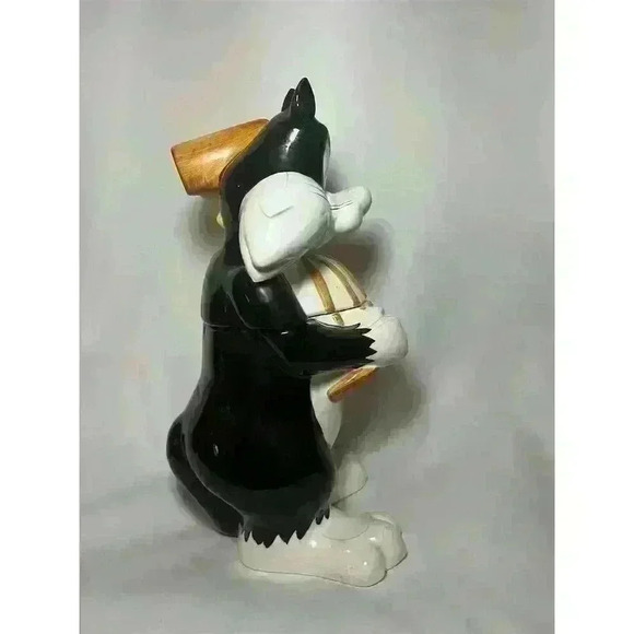 Vintage Looney Tunes Sylvester & Tweety Ceramic Cookie Jar 1993 Edition - Picture 7 of 14